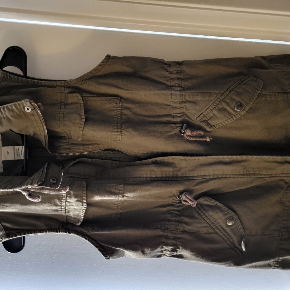 Sebby Khaki Utility Vest